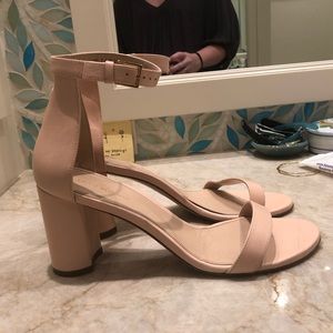 Light Pink, Neutral, Stuart Weitzman Heels
